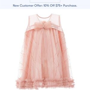 Elegant Pink Kids Formal Dress